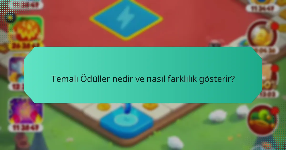 Temalı Ödüller nedir ve nasıl farklılık gösterir?
